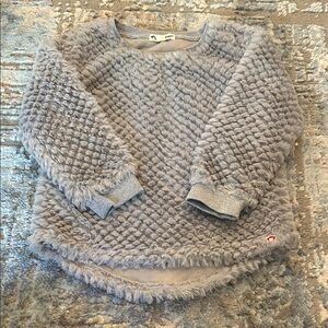 Appaman Gray Fuzzy Kids Sweatshirt